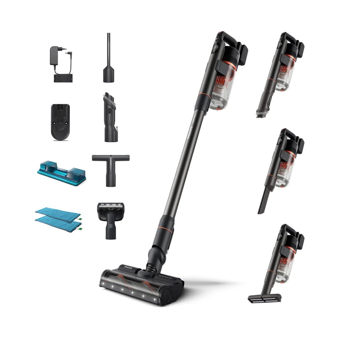 Philips Cordless Vacuum Cleaner Black/Coral – XC7055/01