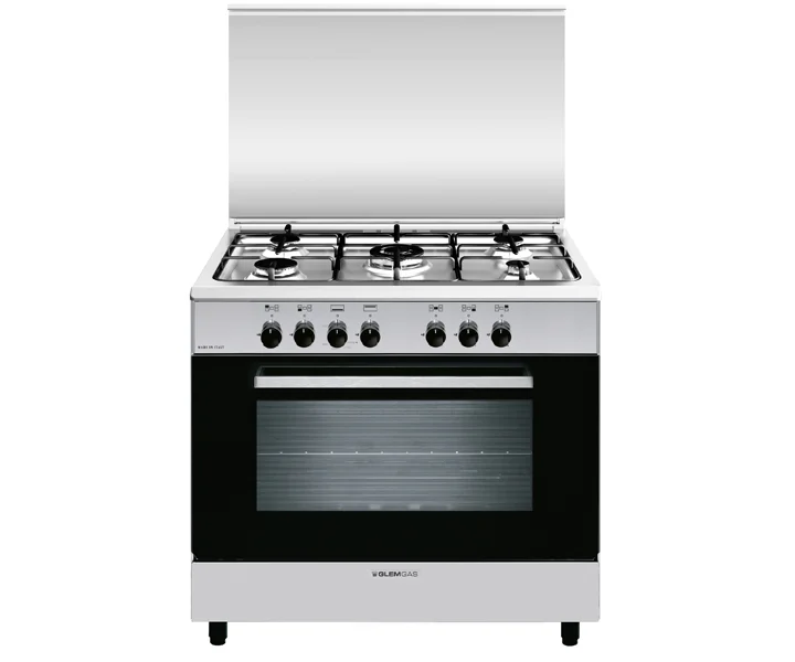 Glemgas Gas Cooker 90×60 Full Safety Heavy Duty With Fan Silver SB9612RI-FSCD - Image 3