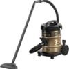 HITACHI Drum Type Vacuum Cleaner, CV950F 24CBS BK Gold/Black