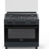 Terim TERGC965BO 90x60 cm Freestanding Gas Cooker, 5 SABAF Burners, Full Safety, 96 Liters Oven
