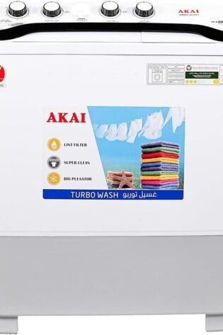 AKAI 10kg Twin-Tub Semi-Automatic Washing Machine