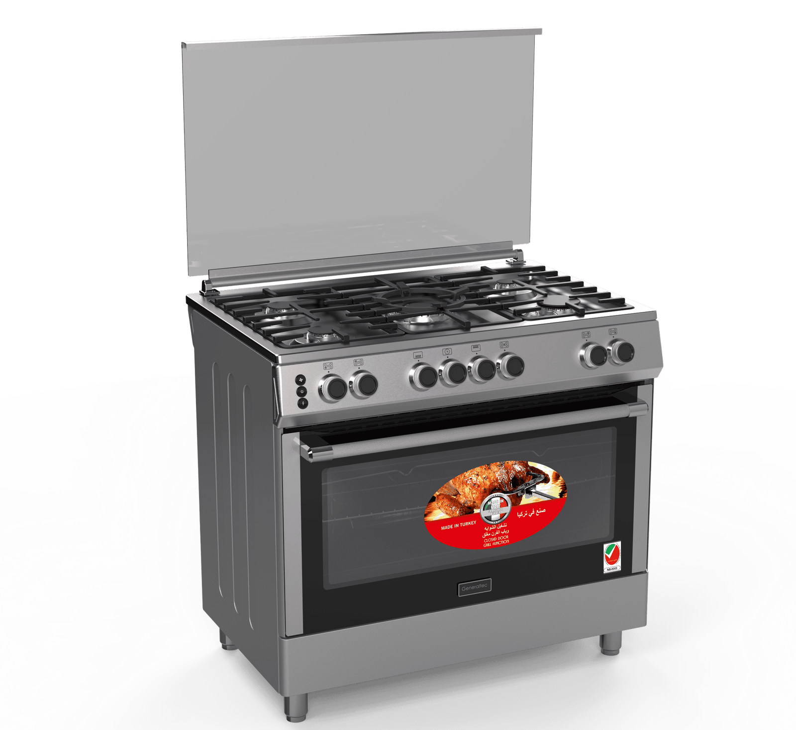 Generaltec Cooking Range Model No. GCTR98DGL (90X60) - Image 2
