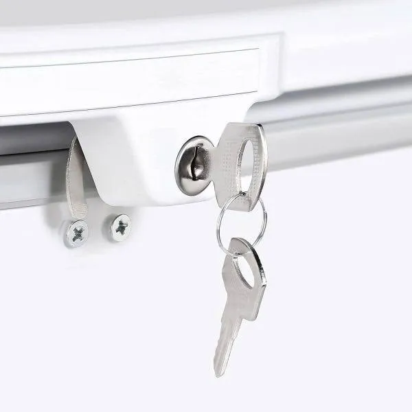 General line 475 Liter Chest Freezer Single Door Lock Key Color White Model – GL475CF - Image 3