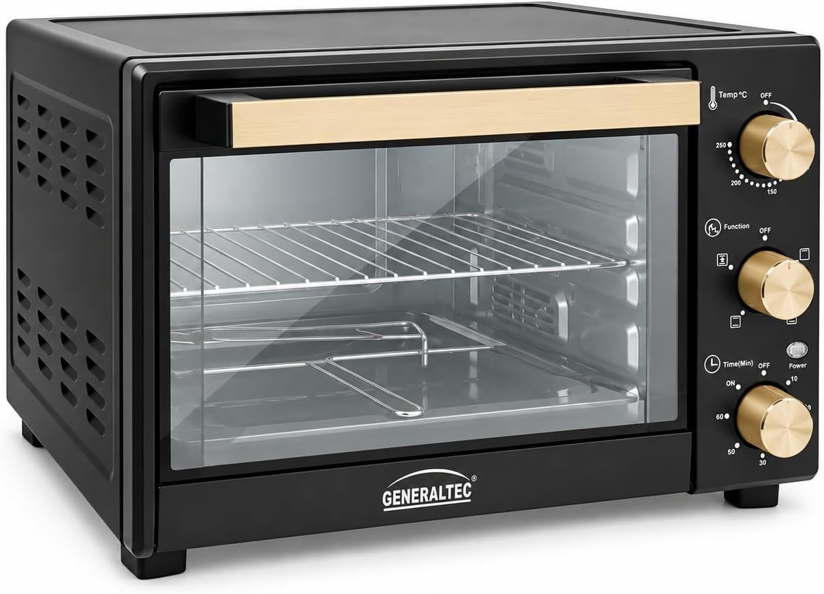 Generaltec GOT45L 45L Electric Oven Toaster – Convection, Bake & Roast
