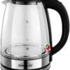 Generaltec 1.8L Glass Cordless Electric Kettle – Model GEK250G | 1500W | LED Indicator | Rapid Boil | Boil-Dry Protection