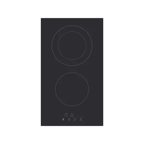 Nobel Built In 2 Zone Ceramic Hobs NBI3020V