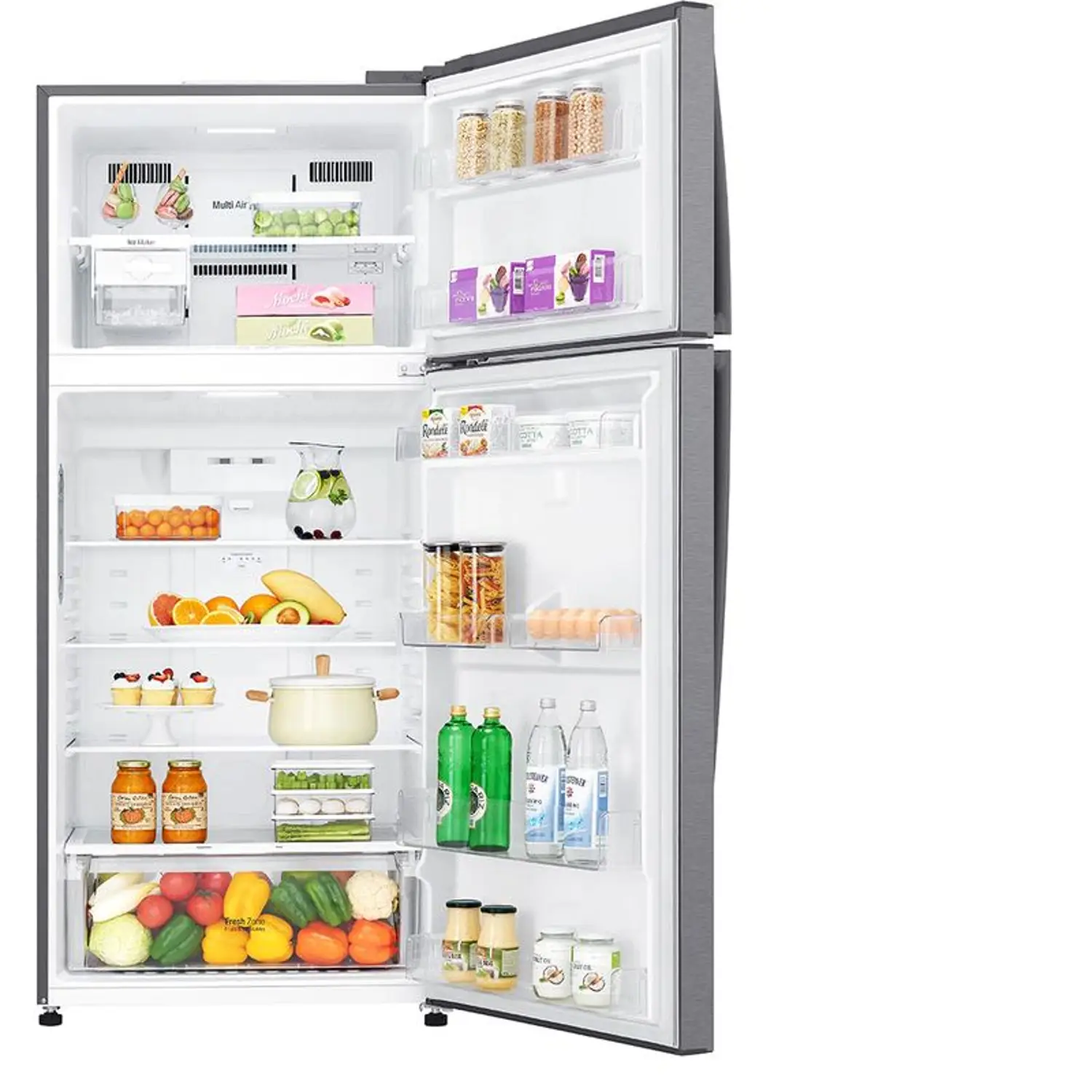 LG Top Freezer Refrigerator 438 Litres – GR-C619HLCL - Image 2