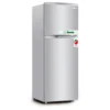 NOBEL NR185RS Top-Freezer Double Door Refrigerator – Inox
