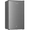 KROME 120L Single Door Refrigerator KR-RDC120H – Inox Silver