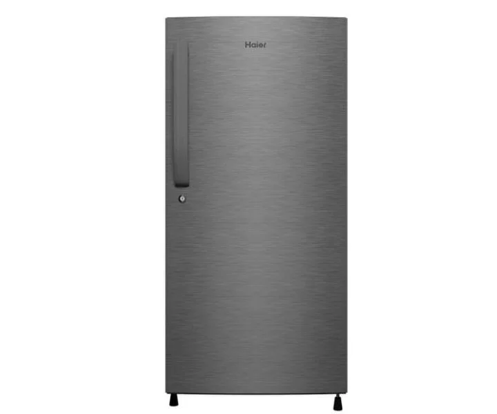 Haier 240 Liter Single Door Refrigerator HRD-2406BS – Silver